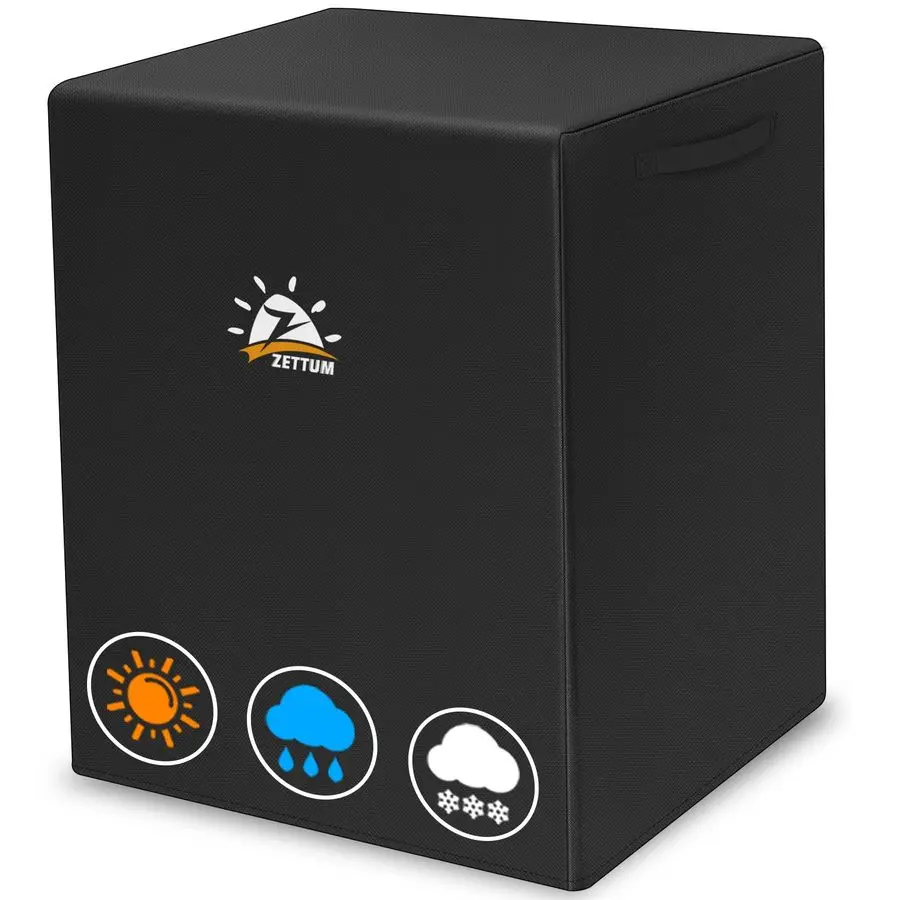 

Чехол для наружного блока кондиционера 38 дюймов, 600D, водонепроницаемый, зимний уличный чехол для центрального кондиционера