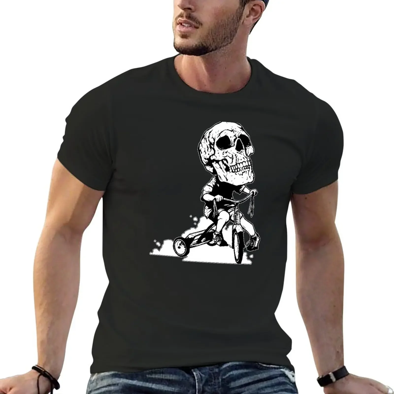 

BigHeadSkullKid T-Shirt tees plus size tops men t shirts
