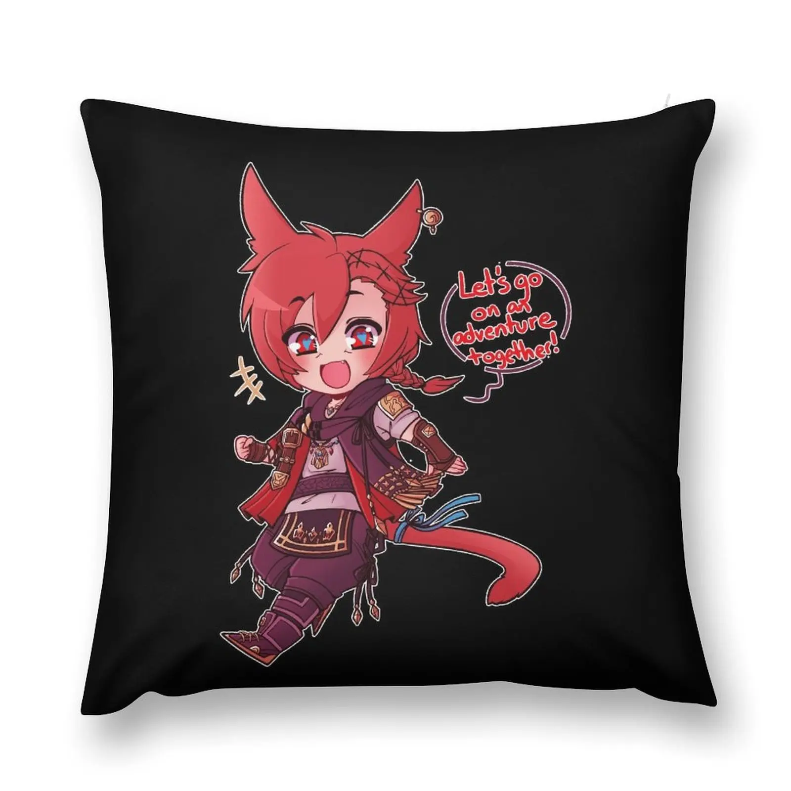 G'raha Tia, At Your Service Throw Pillow christmas pillowcases Sofa Decorative Covers Ornamental Pillow Cushions Cover pillow