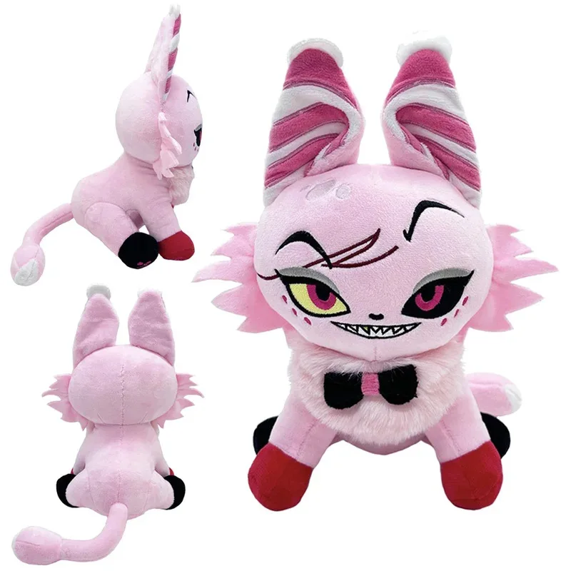 2025 yiyiCat شكل هالوين الملاك الغبار أفخم بلوشيز أنيمي الكرتون الجحيم نزل تمثال الدعائم عيد الميلاد هدية عيد ميلاد التميمة الناعمة #2