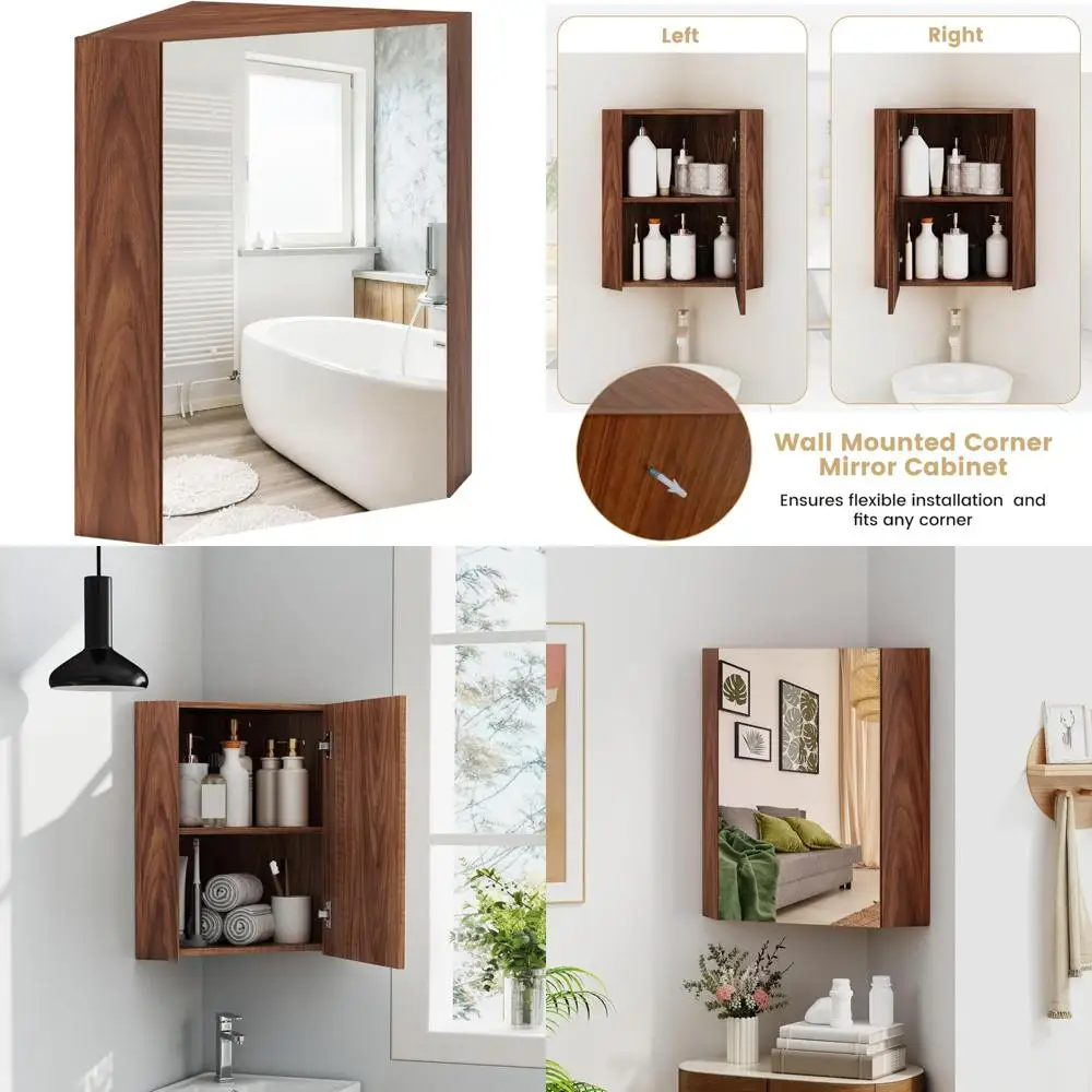 

Зеркальный аптечка над счетчиком 23,5 для туалетной зоны с регулируемой полкой и четким отражением, хранилище в спа-стиле