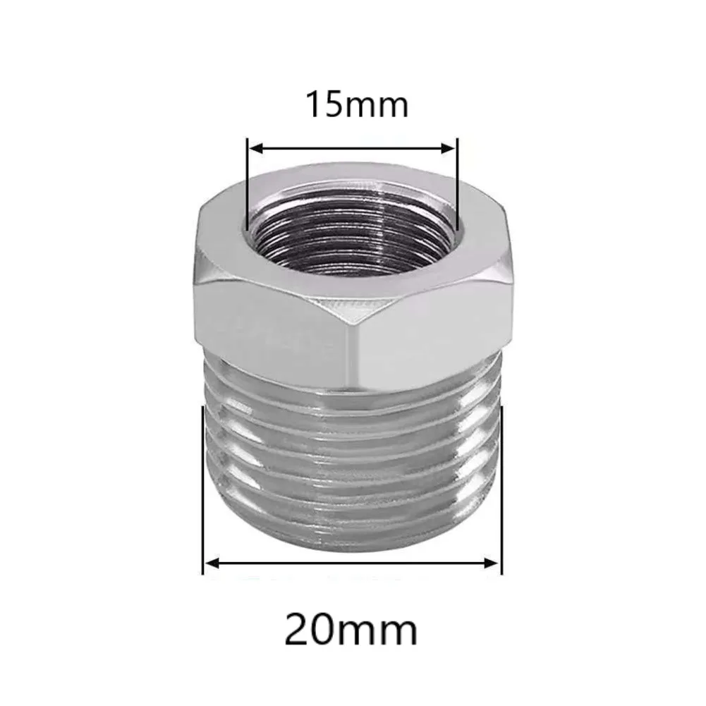 

Home Improvement 1 2-inch External Diameter Brass Pipe Connector Brass Pipe Connector For Plumbing Dual Thread Types
