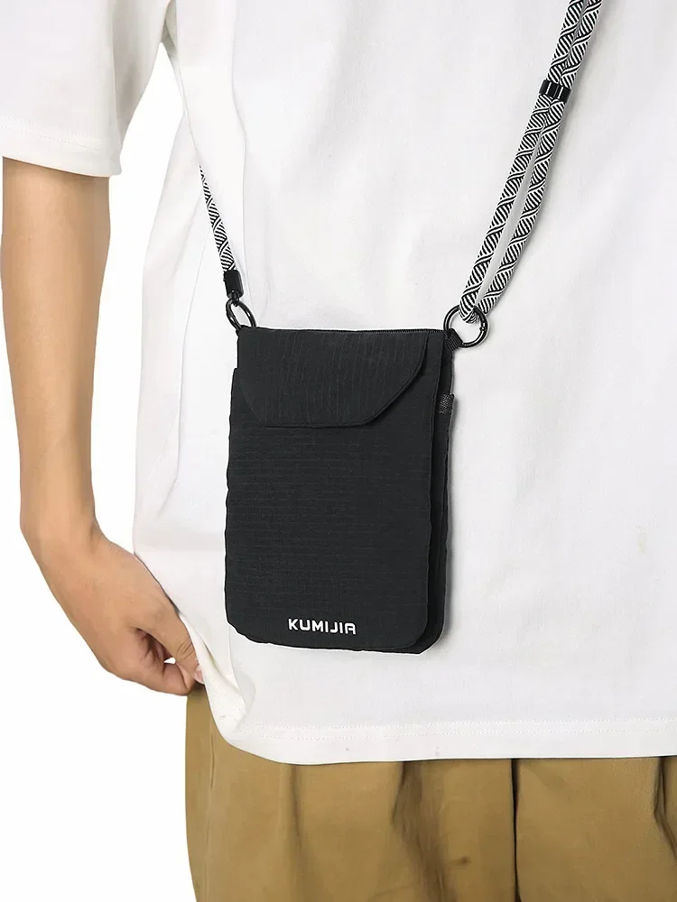 Multifunktionale Handytasche, Mini-Umhängetasche, Reise-Geldbörse, Puffy-Handtasche, RFID-Organizer-Etui, leicht zu versteckende Tasche – Detail 8