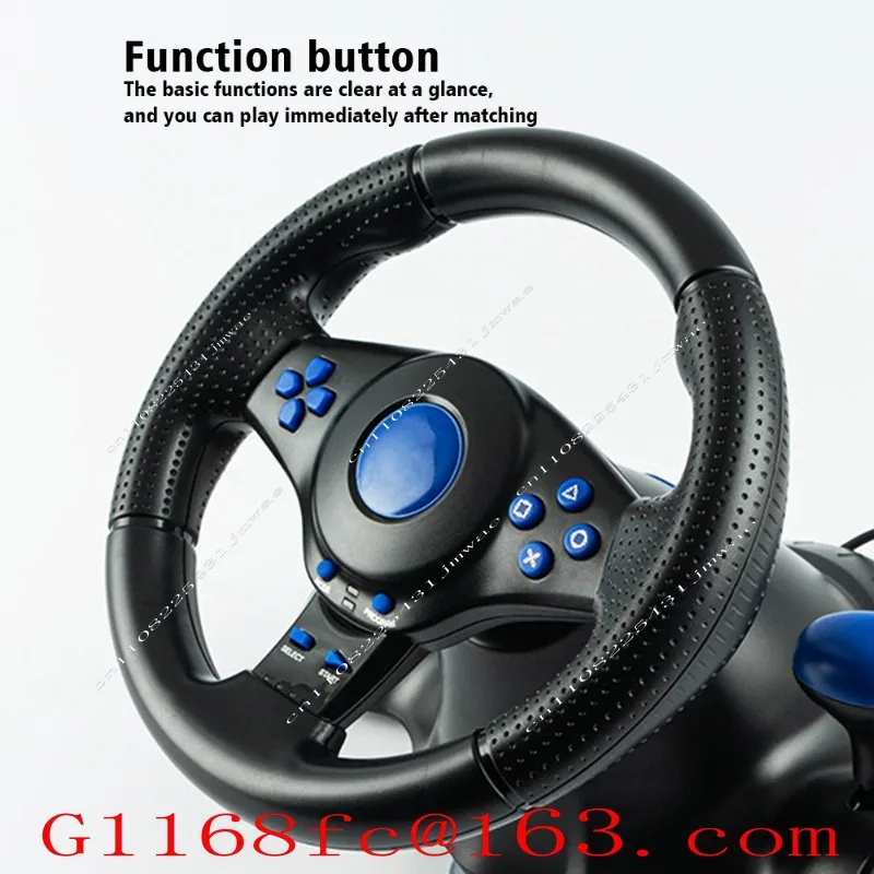 Applicable Switch/xbox One/360/PS4/PS2/PS3/PC Racing Game Seven-in-one Steering Wheel