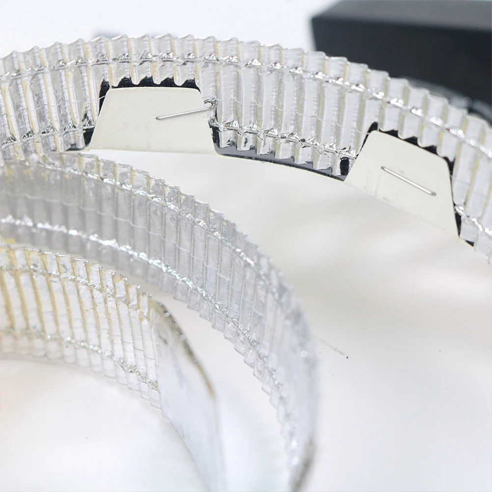 

6pcs Glitter New Year Headband Party Hair Hoops Costume Accessories Supplies Eve Carnival Masquerade Ball Kids Adults 2024