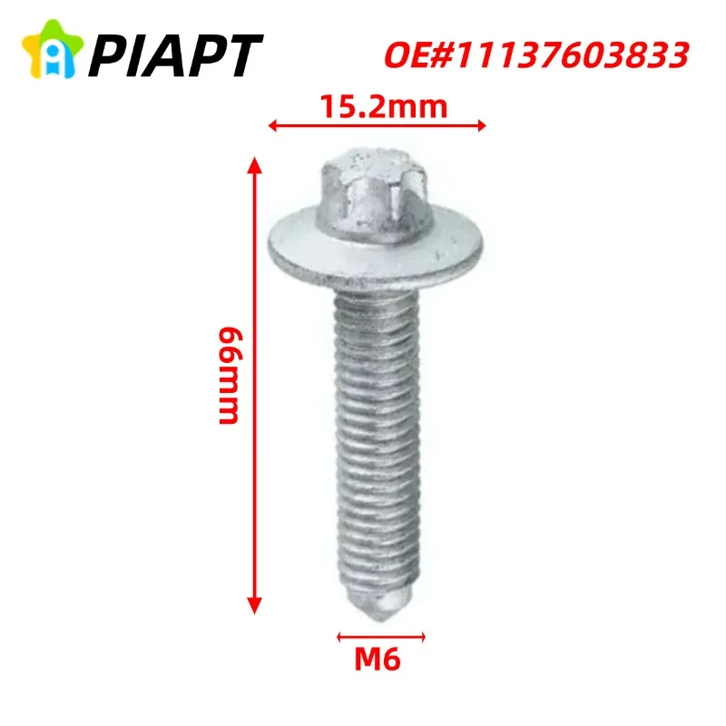 5PCS OE# 11137603833 Engine Oil Pan Bolts Screws For BMW 228i 320i 328i 428i 528i X1 X3 X4 X5 Z4 Gran Coupe GT XDrive