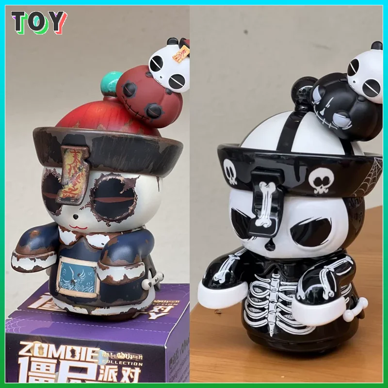 กล่องสุ่มของเล่นซีรีส์ปาร์ตี้ซอมบี้ฮาโลวีน โอปันดี ของแท้ น่ารัก ตกแต่งโต๊ะทำงาน ของเล่นตุ๊กตาสุดฮิต งานแฮนด์เมด ของขวัญวันเกิด