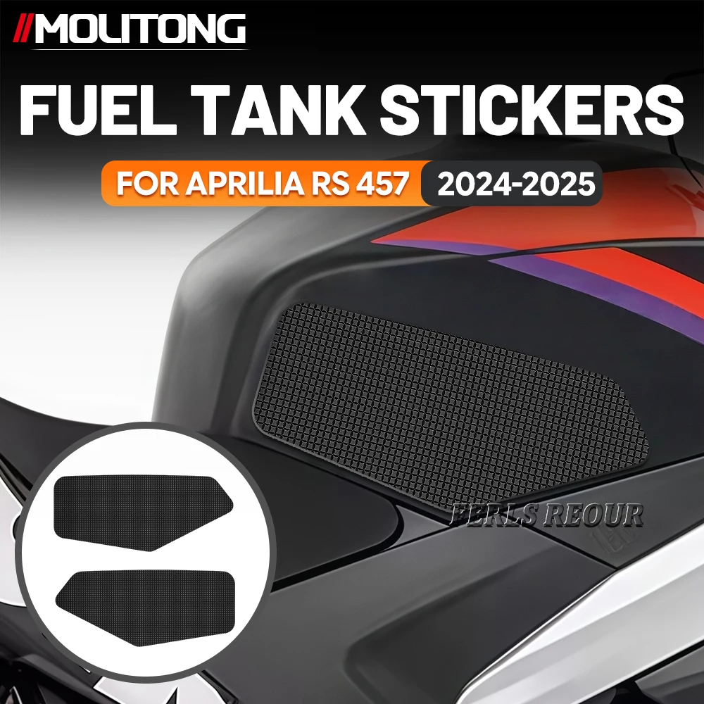 

For Aprilia RS 457 2024-2025 Traction Pad Rubber Anti Scratch Anti Slip Sticker Guard Damping and buffering Pad Decal Sticker