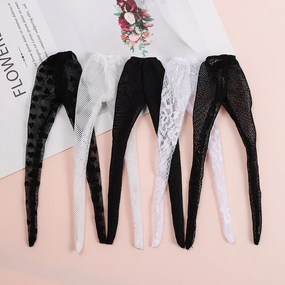 Mini Doll Silk Stockings Fishnet Tights Dolls Miniature Pantyhose Toys Panty hose Elastic leggings Suits Bottoms Socks 1/6