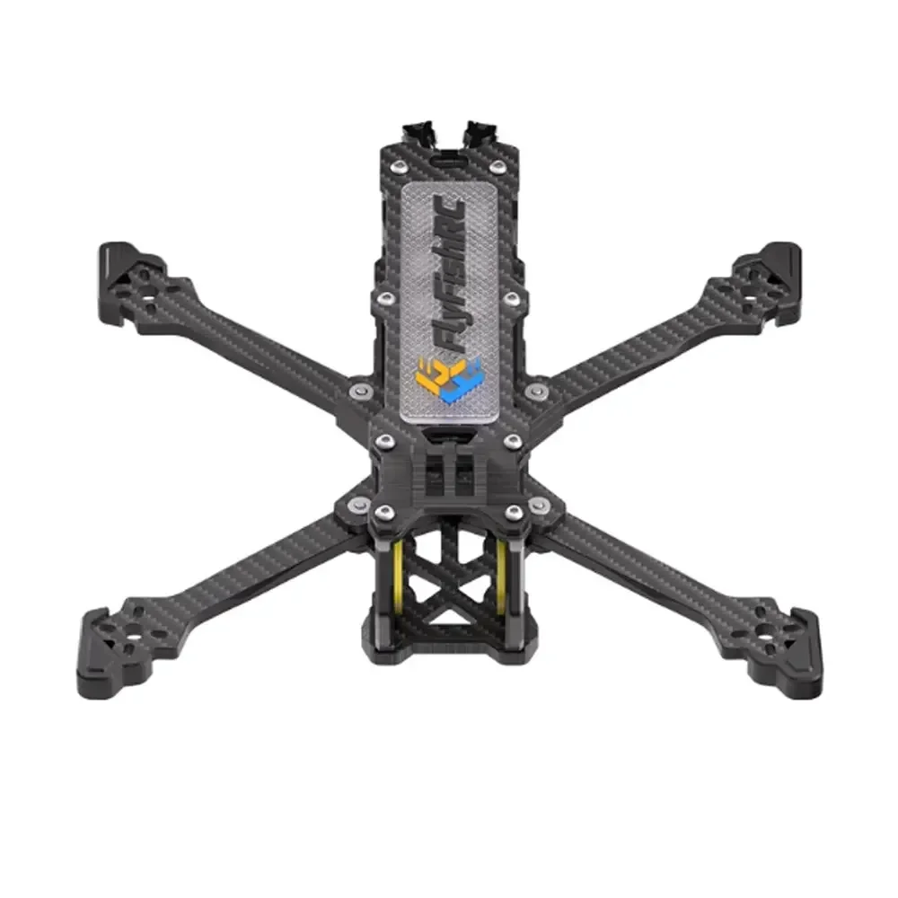 FlyFishRC Volador VX3 VX3.5 Kit de marco de fibra de carbono para unidad de aire DJI O3 O4, construcción de drones estilo libre FPV de 3/3,5 pulgadas