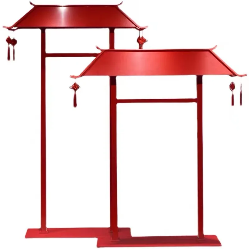 Chinese-style gazebo window beautiful ornaments New Year's Day Spring Festival Christmas Chinese style paper fan lantern display