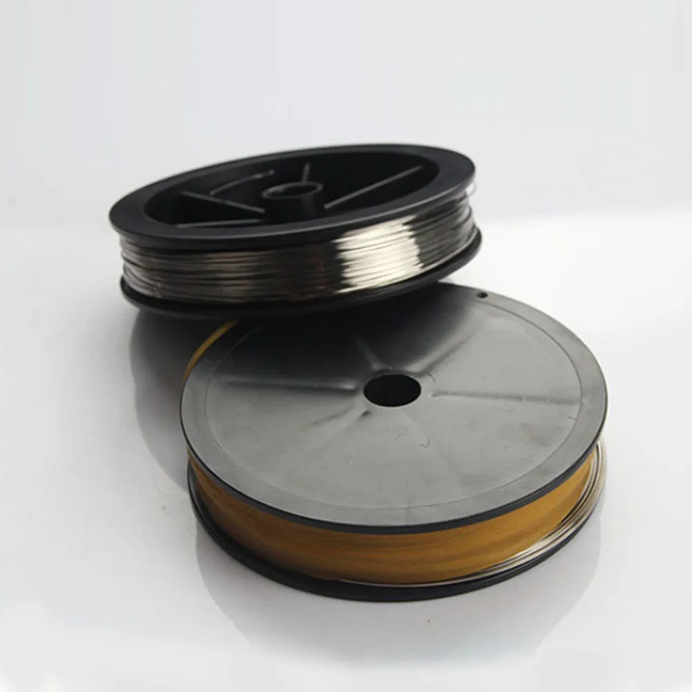 Cuerda de Alambre de Acero de Cuatro Bordes para Desmontar Parabrisas, Desmontaje de Vidrio de Automóviles, Corte de Goma Elástica Dorada Duradera para Ventanas de Automóviles