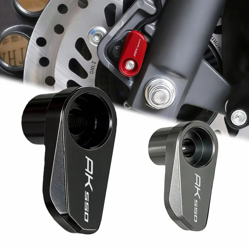 

Accessories For KYMCO AK550 AK 550 2017-2026 Motorcycle Front Rear Wheel ABS Sensor Protection Guard Cover