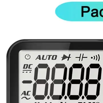 ADMS9LN Digital For Smart Multimeter TRMS 6000 Counts With Analog Bar Graph Auto Range Voltage Tester For Electrician DIY Tool