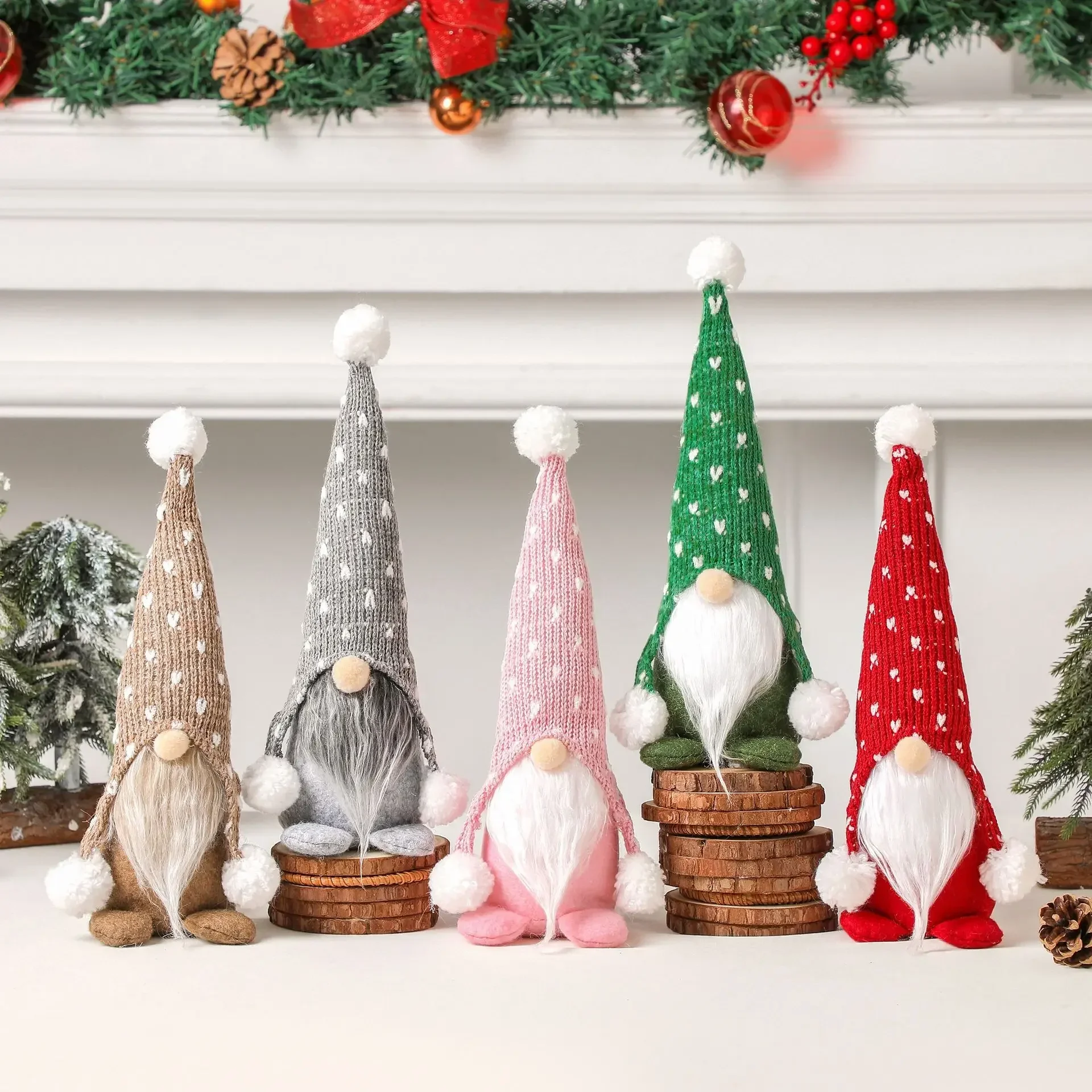 Gnome Christmas Faceless Doll Merry Christmas Decorations For Home Cristmas Ornament Xmas Navidad Natal New Year 2026 Pendant