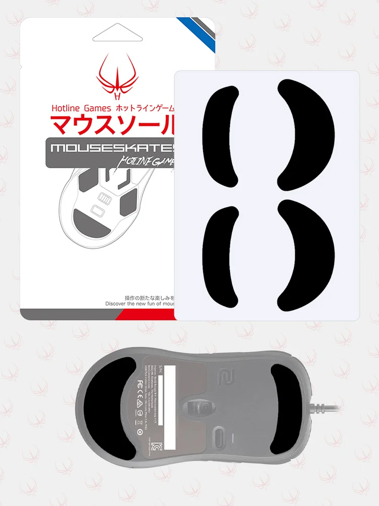 Hotline Games 3.0 Mouse Skates for Glorious Model O / Model D,Razer DeathAdder V2 Mini,Endgame Gear XM1 Gaming Mouse