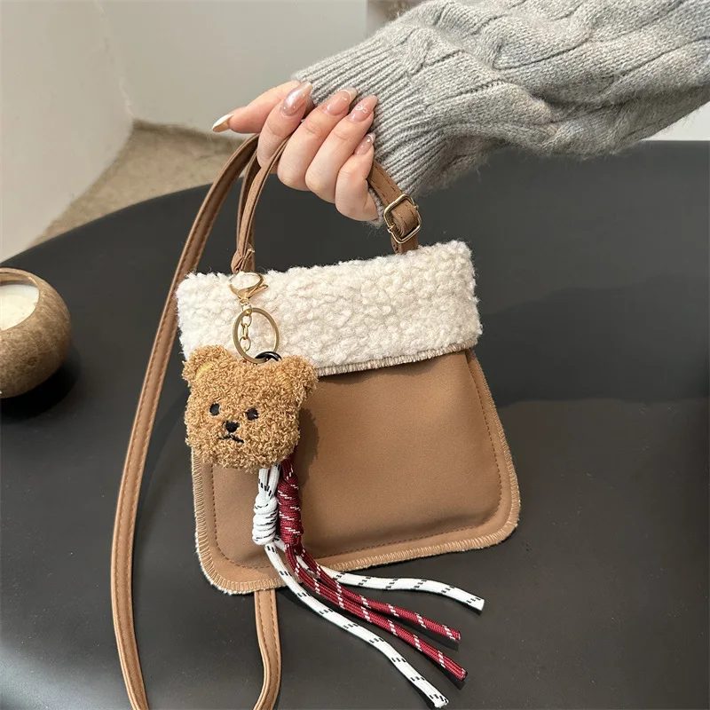 mela-de-pele-de-cordeiro-saco-fofo-para-mulher-2024-novo-estilo-high-end-peludo-pequeno-saco-crossbody-saco-do-telefone