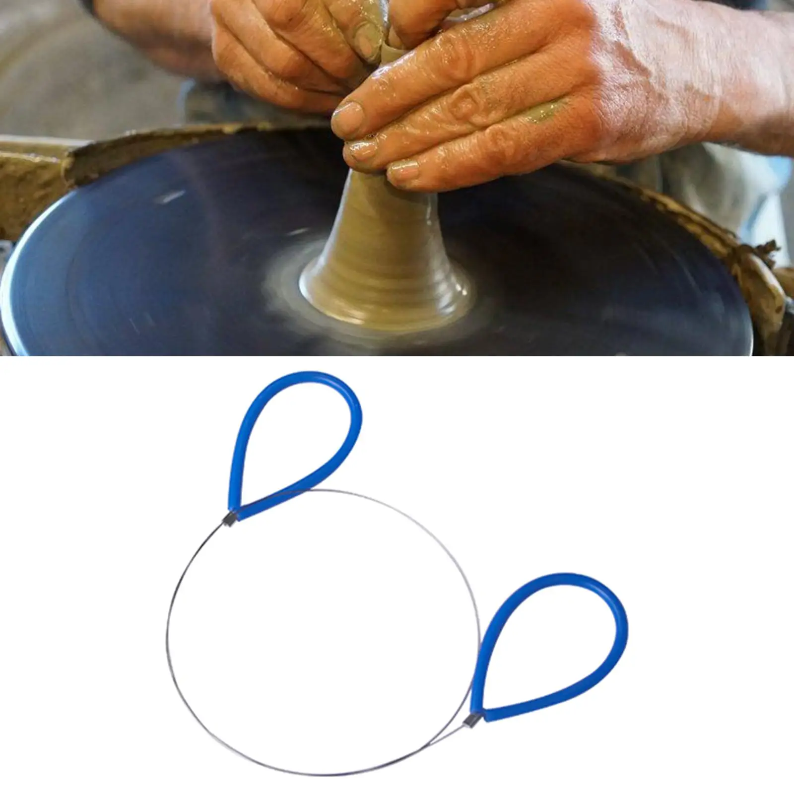 Clay Cutting Wire Pottery Tool Stainless Steel Line for Cutters for Polymer Clay and Professional Crafts