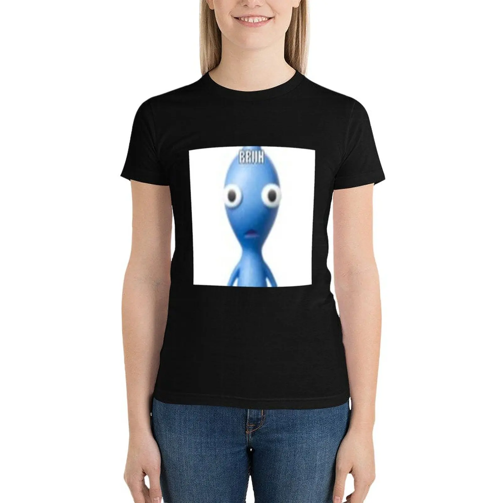 BRUH Pikmin 2 T-Shirt aesthetic clothes summer clothes t shirts for Women