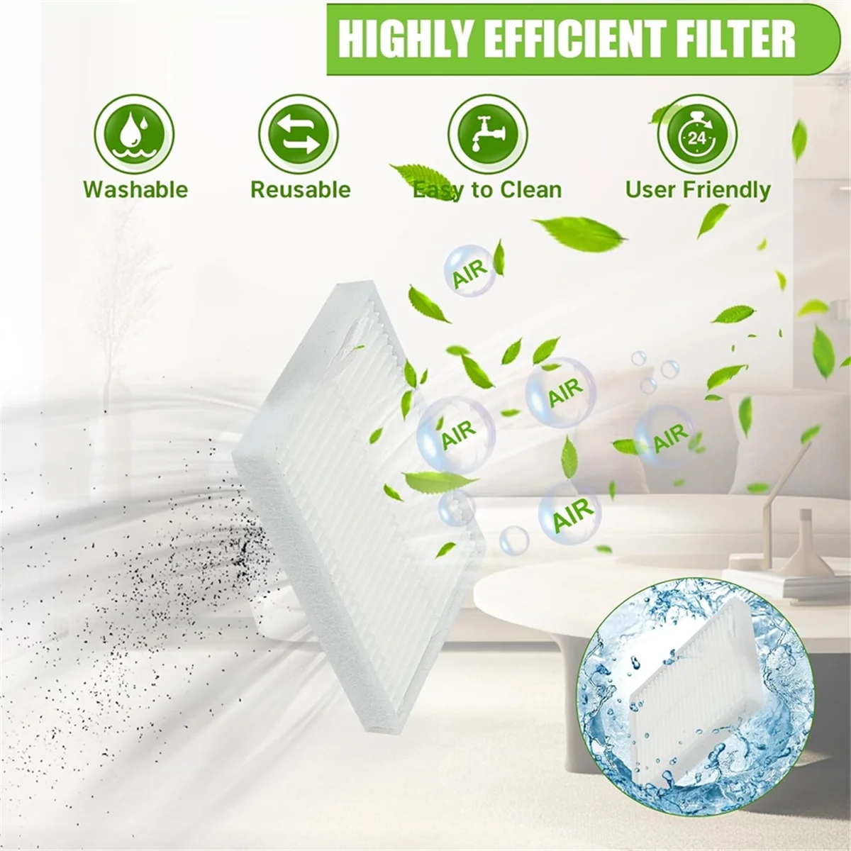 ABKR لشاومي روبوت فراغ E10 E12 B112 فراغ الملحقات الرئيسية الجانب فرشاة فلتر HEPA المرشحات الأساسية استبدال أجزاء