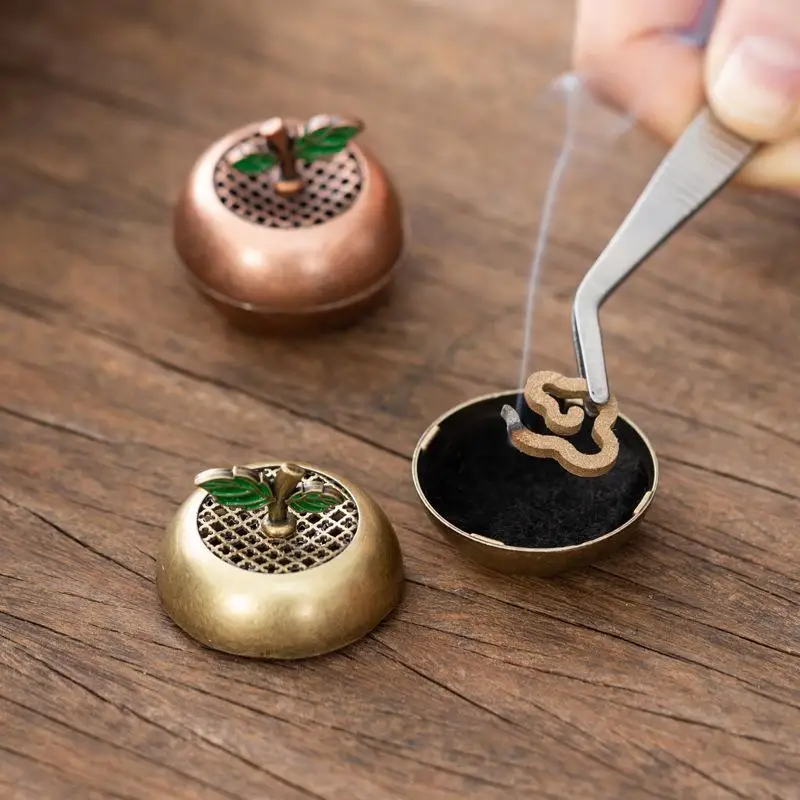 Retro Creative Aromatherapy Burner Small Incense Burner Base Home Decorative Indoor/tea Room/soothing Purifying