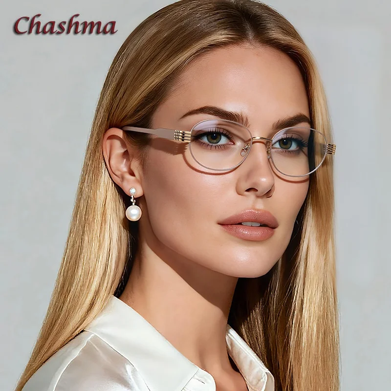 

Очки женские, модный дизайн, овальная оправа, линзы по рецепту, оправа для очков, женская трендовая оправа Gafas для женщин