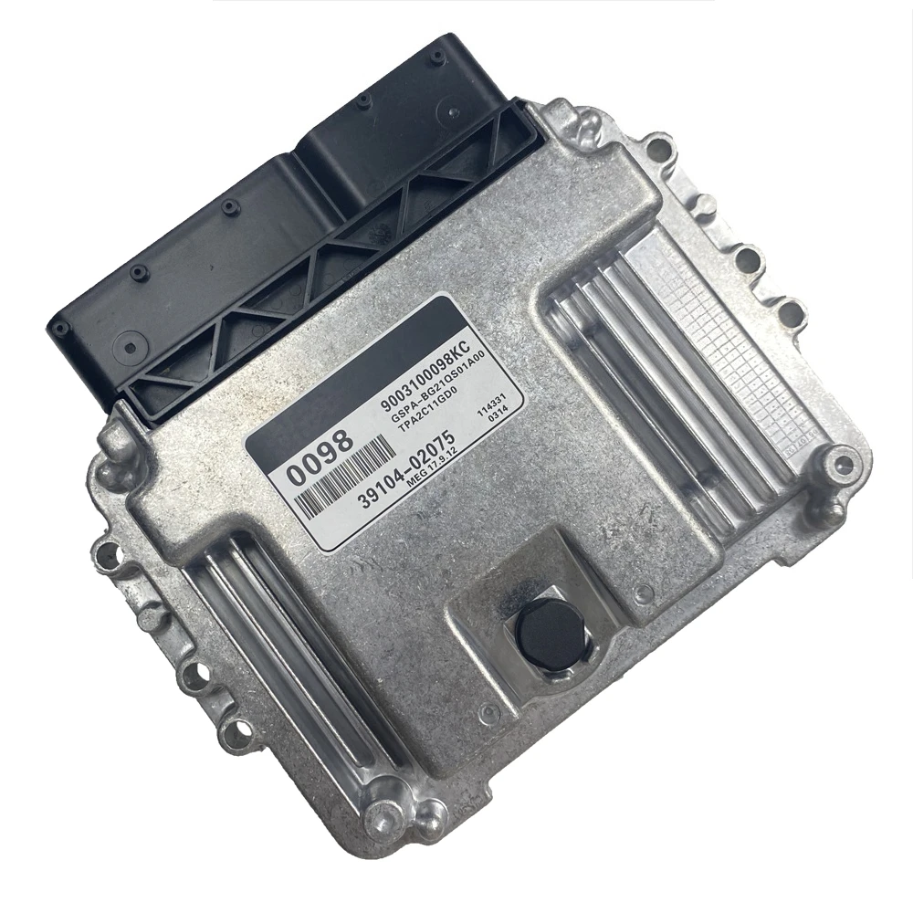 High quality New For 39104-02075 Nieuwe Ecu Automotor Computer Board Elektronische Regeleenheid Fit Voor Hyundai MG17.9.12 0098
