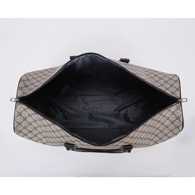 Sac de voyage en cuir PU de grande capacité pour femme, sac à main de fitness, sac à bandoulière, sac à bagages, grande taille, notifications de voyage