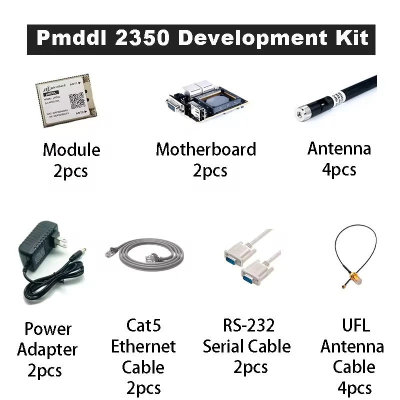 Microhard PMDDL2350 Development Kit for Research Education Digital Radio Nano Sensor Laboratory
