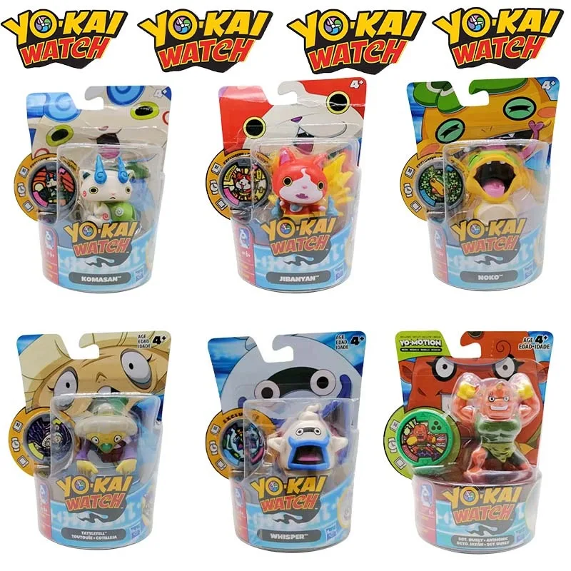 

Genuine Hasbro Yo-Kai Watch Anime Figure Samurai Cat Earthbound Koopa Mechanical Cat Movable Transformer Toys Gifts Ornaments