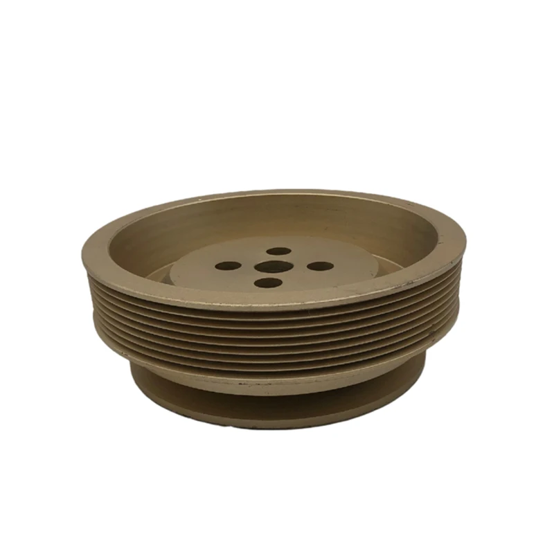 Excavator accessories Crankshaft pulley engine for Komatsu Crankshaft pulley 4D102 wide groove