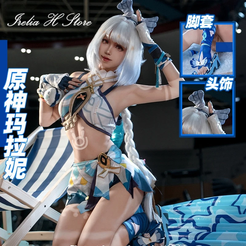 Irelia H Store Natlan From Gensh0in Impact Cosplay Costume Anime Natlan Sexy lingeries Fan art Bikini Halloween Costumes