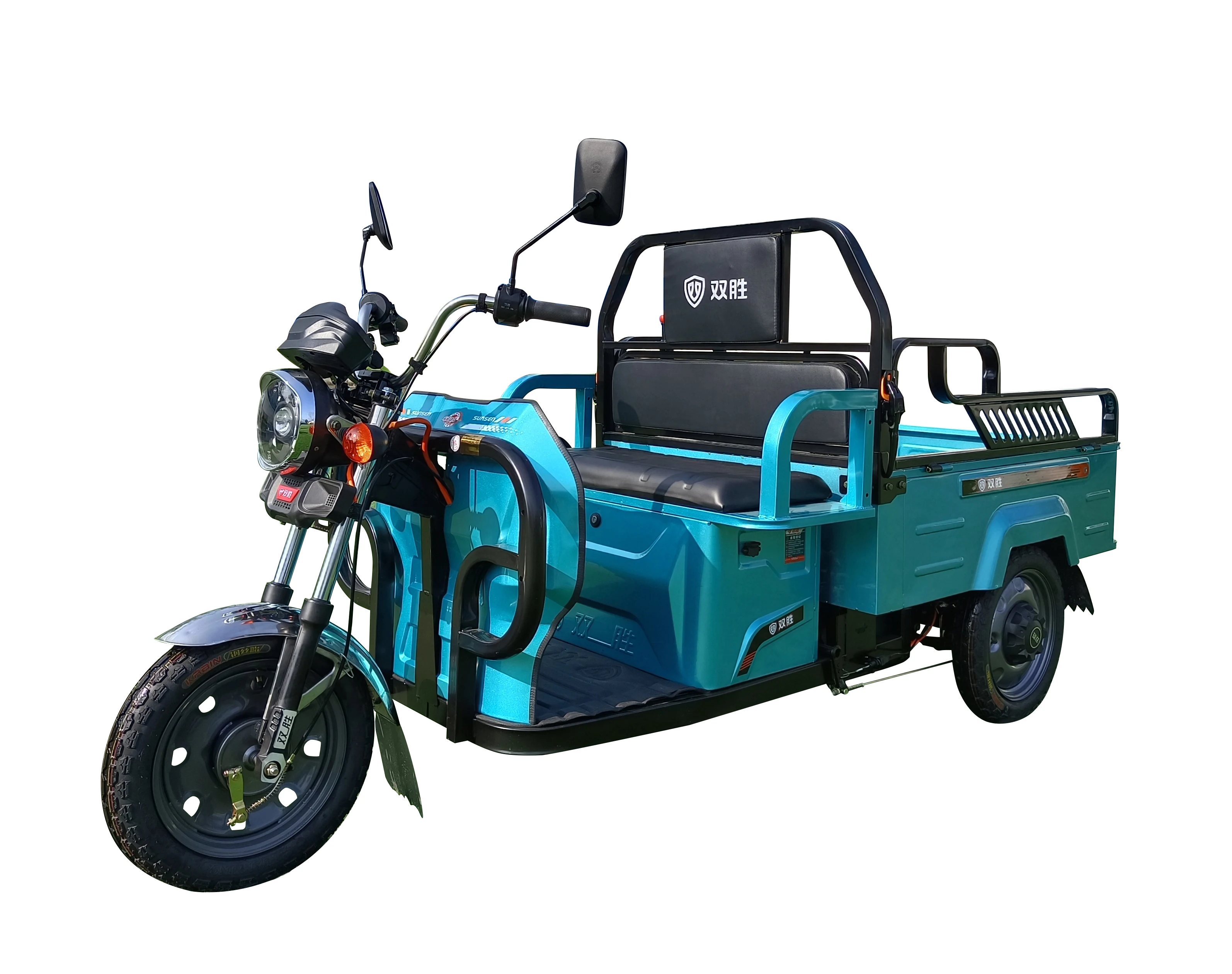 

SXLL напрямую от производителя 60 В 1200 Вт электрический грузовой трехколесный велосипед 3-колесный фермерский овощной транспорт, открытый корпус