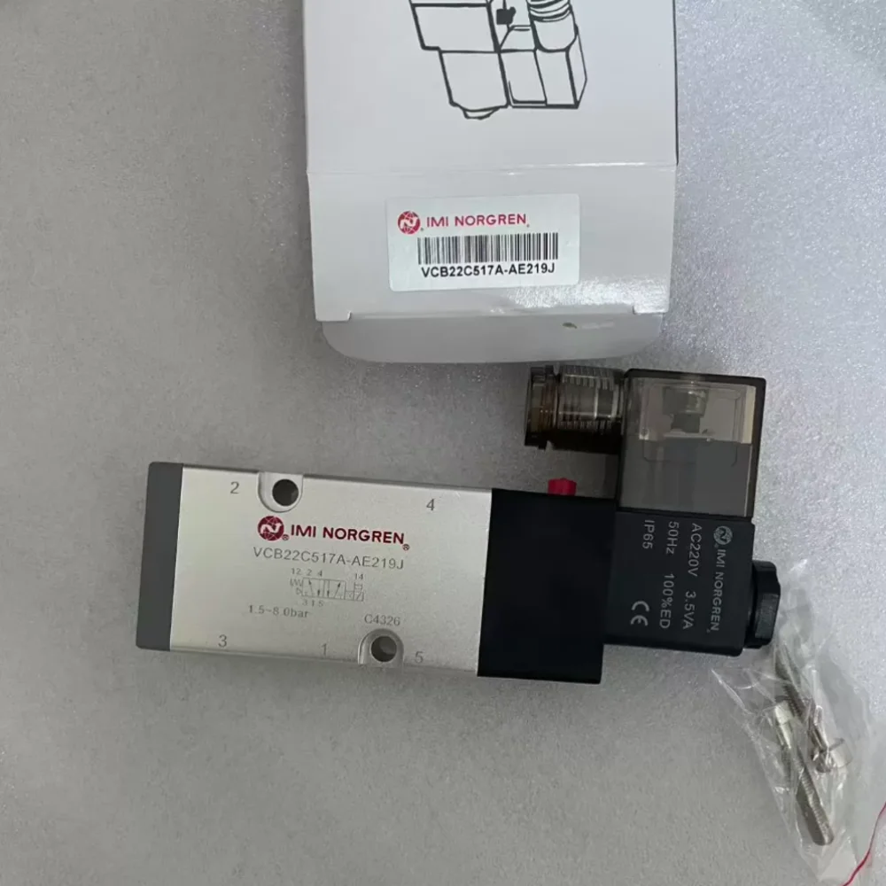 VCB22C517A-AE219J MI Norgren Solenoid Valve G1/4 'Thread AC220V