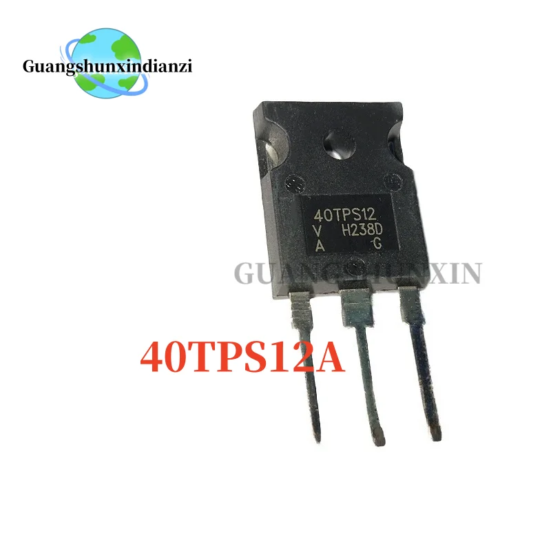 2-10pcs/lot 100% New 40TPS12 40TPS12A TO-247 40A 1200V Single-phase Inverter Thyristor In Stock