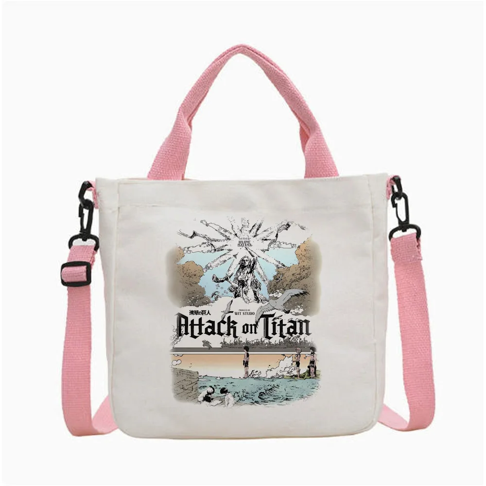 Attack on Titan tote bag personnalisable torba na zakupy shopper shopping grocery femme