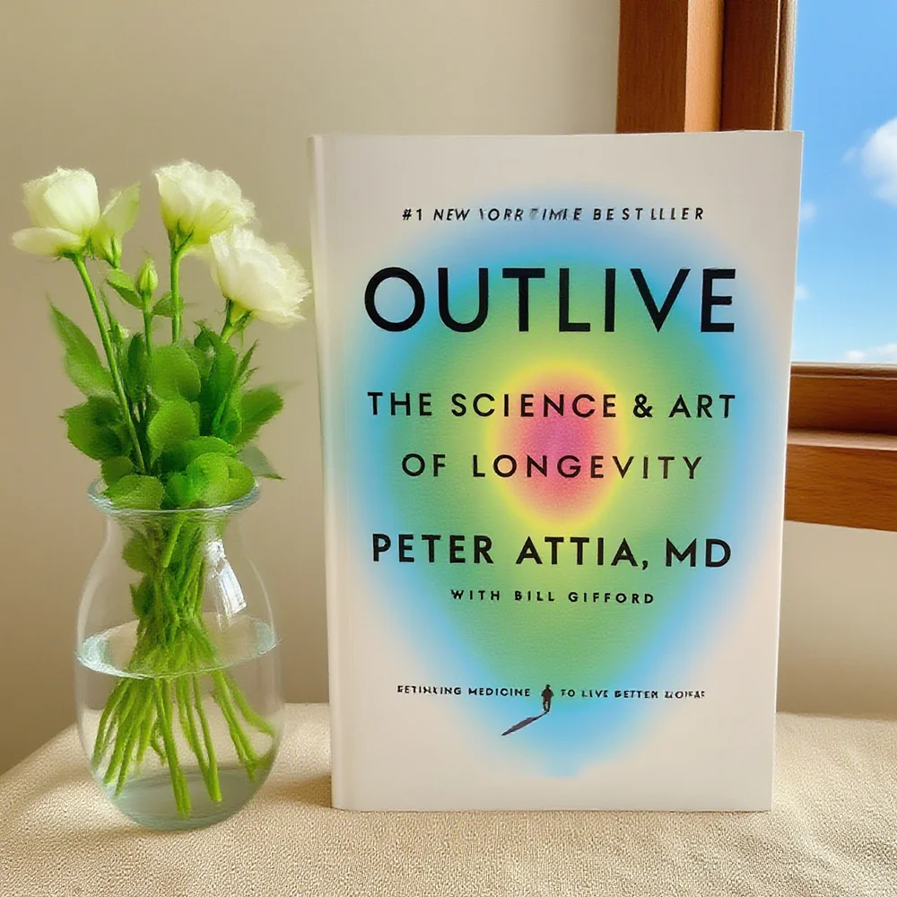 

Outlive By Peter Attia The Science and Art of Longevity Paperback Book in English