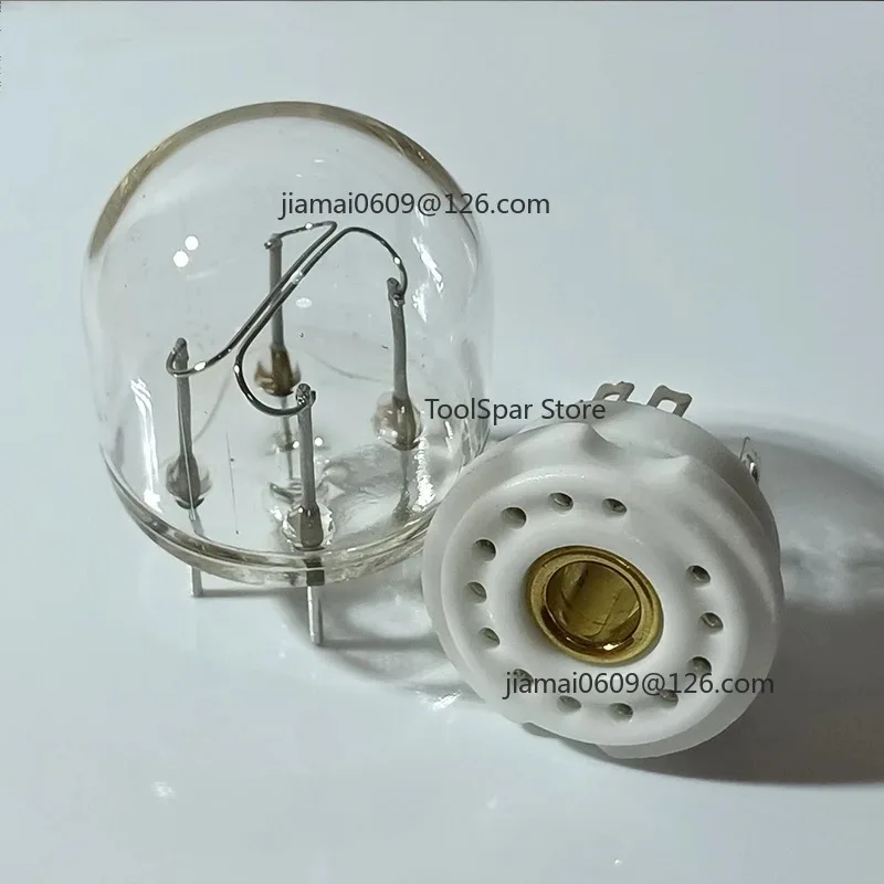 GD-18 UV Electric Eye Photocell Flame Detector UV Photosensitive Tube Fire Alarm Controller With Socket Base
