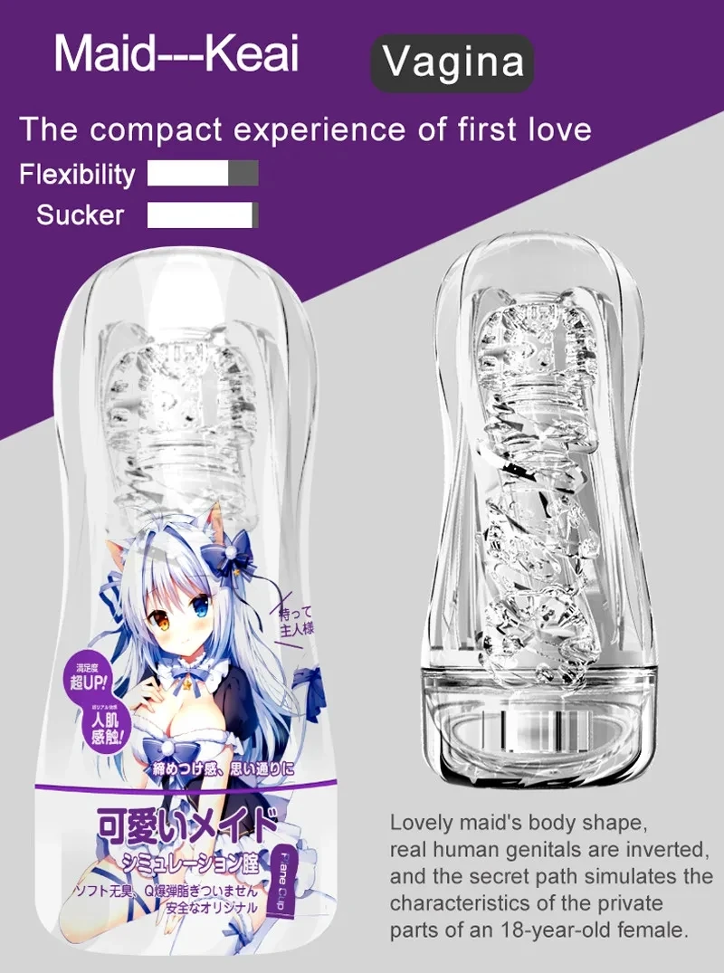 جهاز استمناء شفاف مص القضيب الرجال التمارين الجنس لعب أنيمي الفتيات المهبل الشرج 3 نمط Onahole الذكور الكبار المنتجات