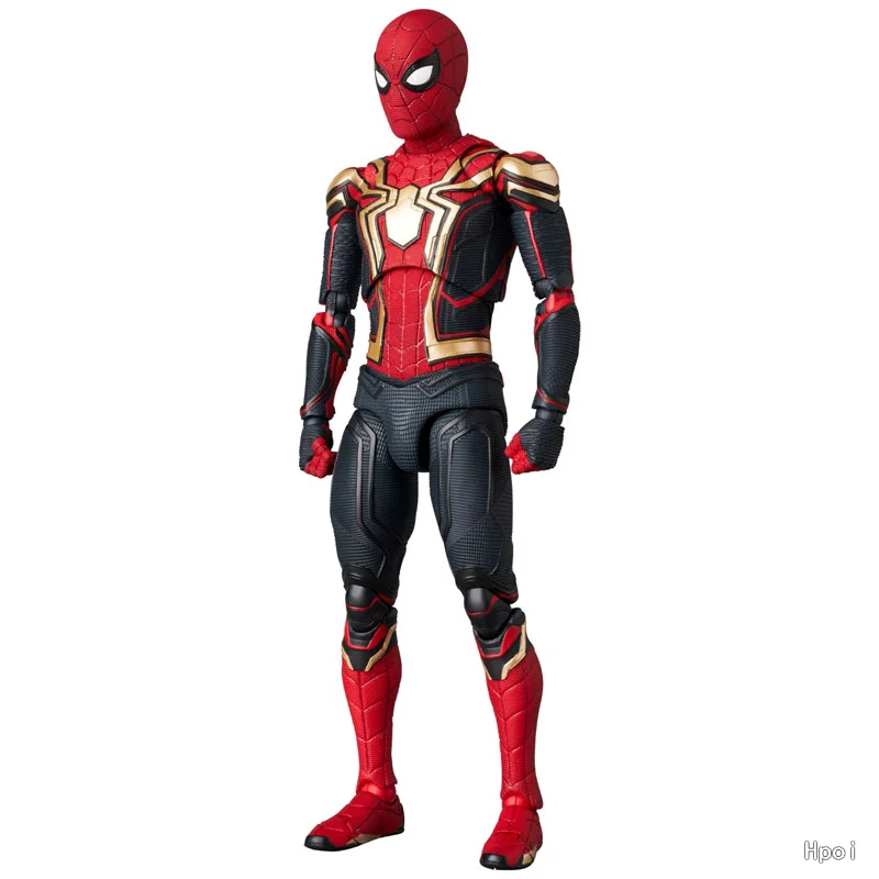 Mafex 245 1/12 Brandneue Day Spider-Man Integrierte Actionfigur mit Beweglichen Gelenken und Komplettem Zubehör Sammlermodell Spielzeug Geschenke – Detail 4