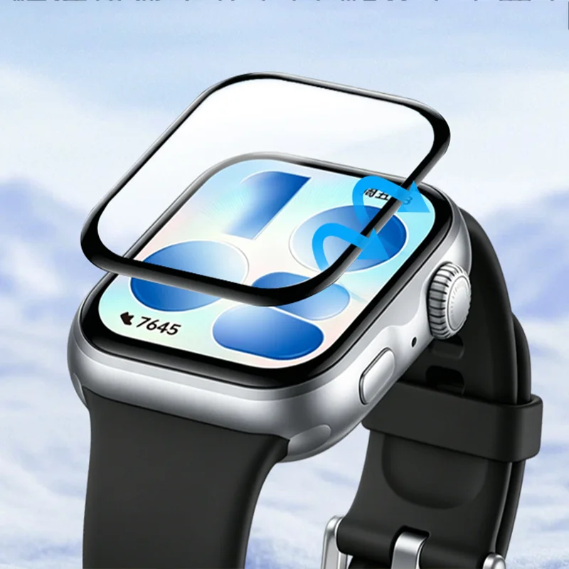 Screen Protector Film For HUAWEI Watch Fit5/5 Pro, Protector Film Not Glass,Scratch-Resistant, Anti-Fingerprint, Easy to Install