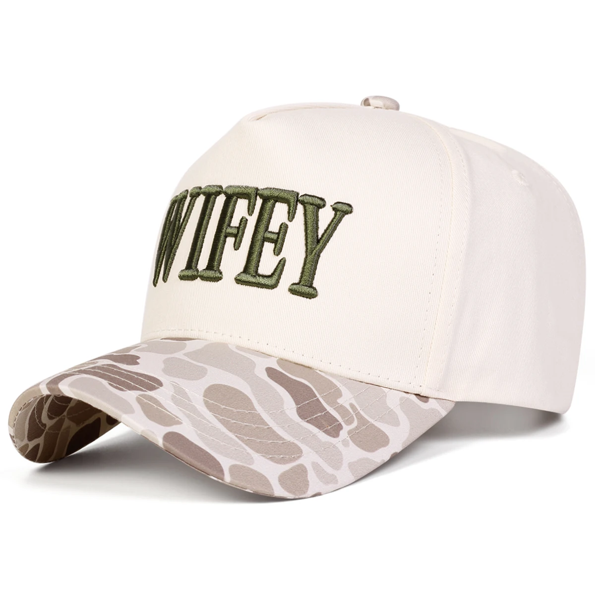 Unisex WIFEY Embroidery Baseball Caps Spring Autumn Outdoor Adjustable Casual Hats Sunscreen Hat Sports Cap
