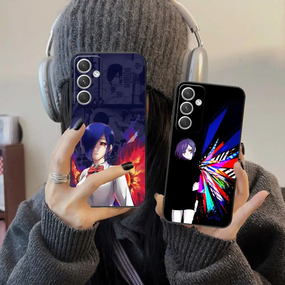 

Чехол для телефона Tokyo Ghoul Touka Kirishima для Samsung Galaxy S25 S24 S23 S22 S21 S20 Note20 Plus FE Ultra Color Cover Pretty Cover