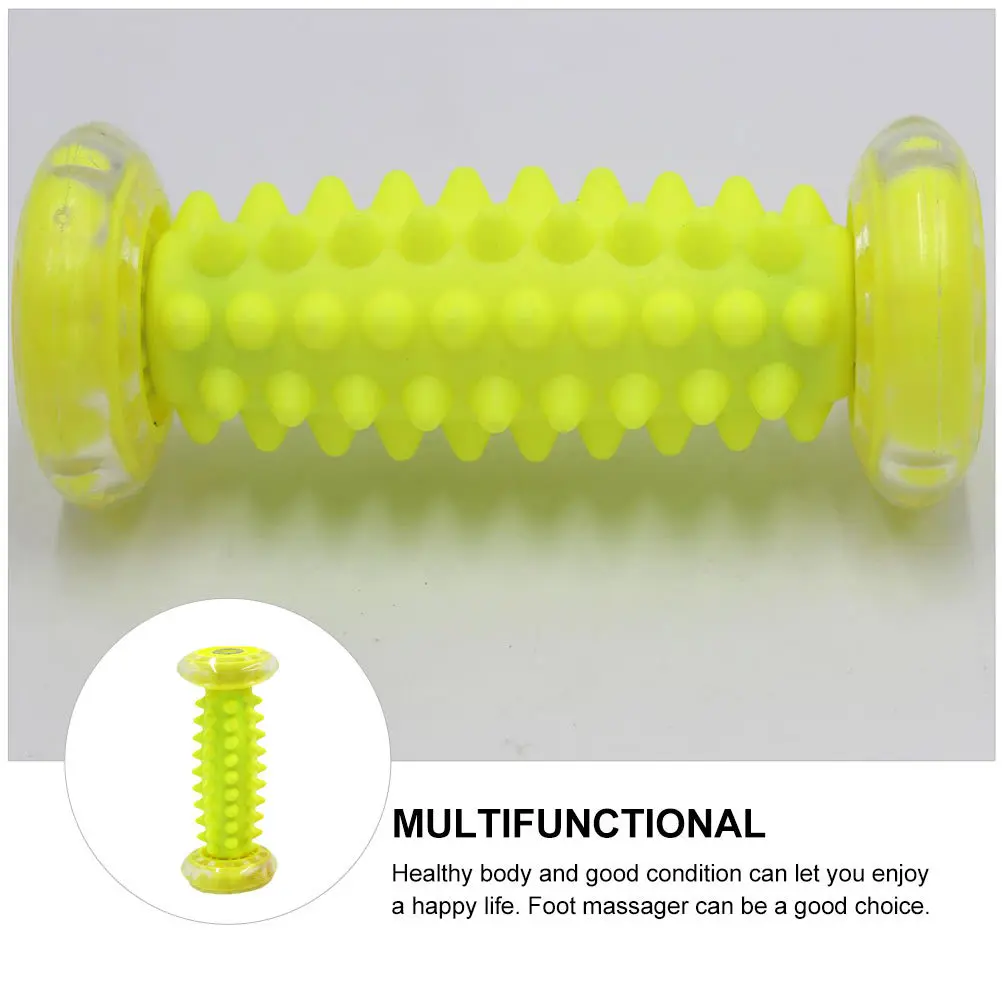 

Foot Rolling Massage Tool Compact Foot Massager Roller for Refreshing Tired Feet Promoting Healthy Circulation Home Massager