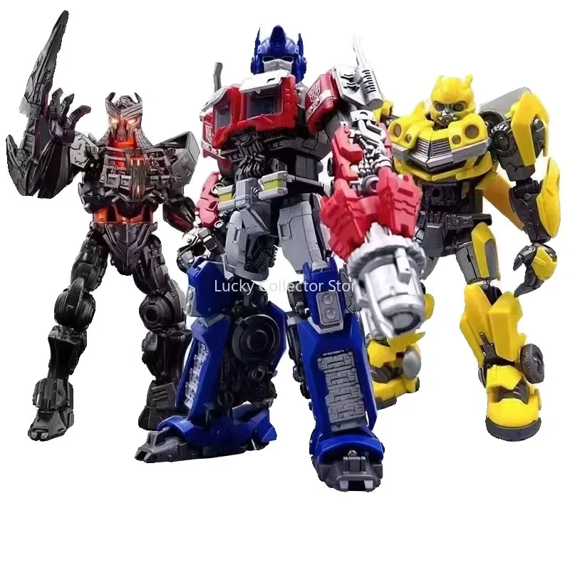 Transformers Assembled Figures Transcendent Version Bumblebee Optimus Prime Movable Model Ornaments Boys Toy Gift Ready in Stock