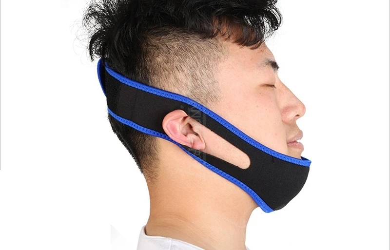 

Snoring jaw protective belt chin bracket belt snoring head snoring snoring snoring triangle thin face compression belt