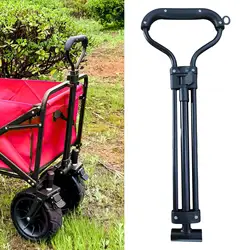 Pull Handle Accessories Parts Replacement for Utility Folding Wagon Cart Attachment Garden Outdoor Shopping Cart