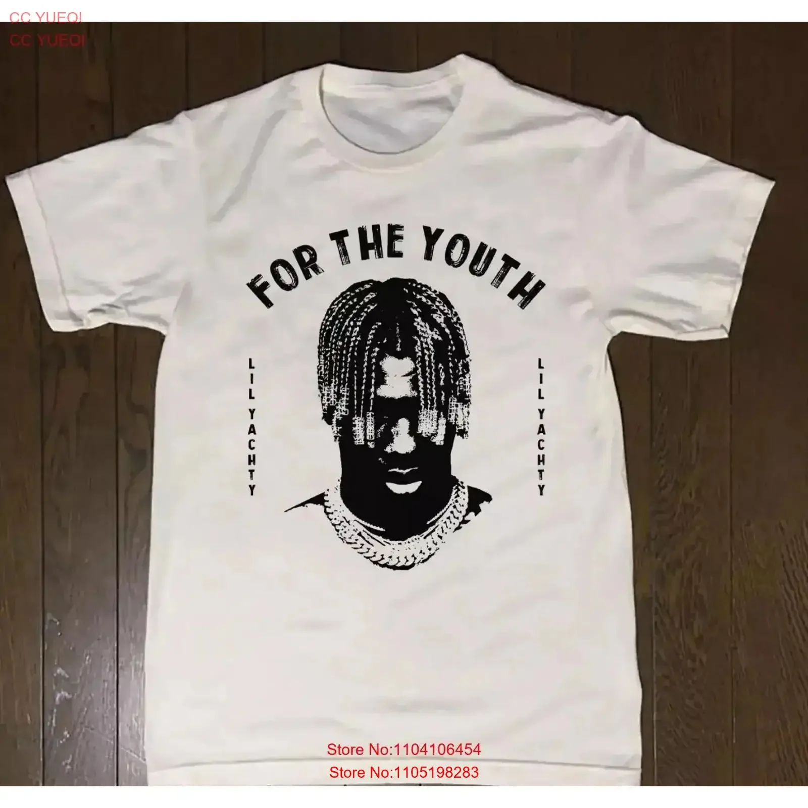 

Vtg Lil Yachty Hip Hop Music Cotton All Size White T Shirt BL471 vintage Washed Breathable Stretched Casual Soft graphic