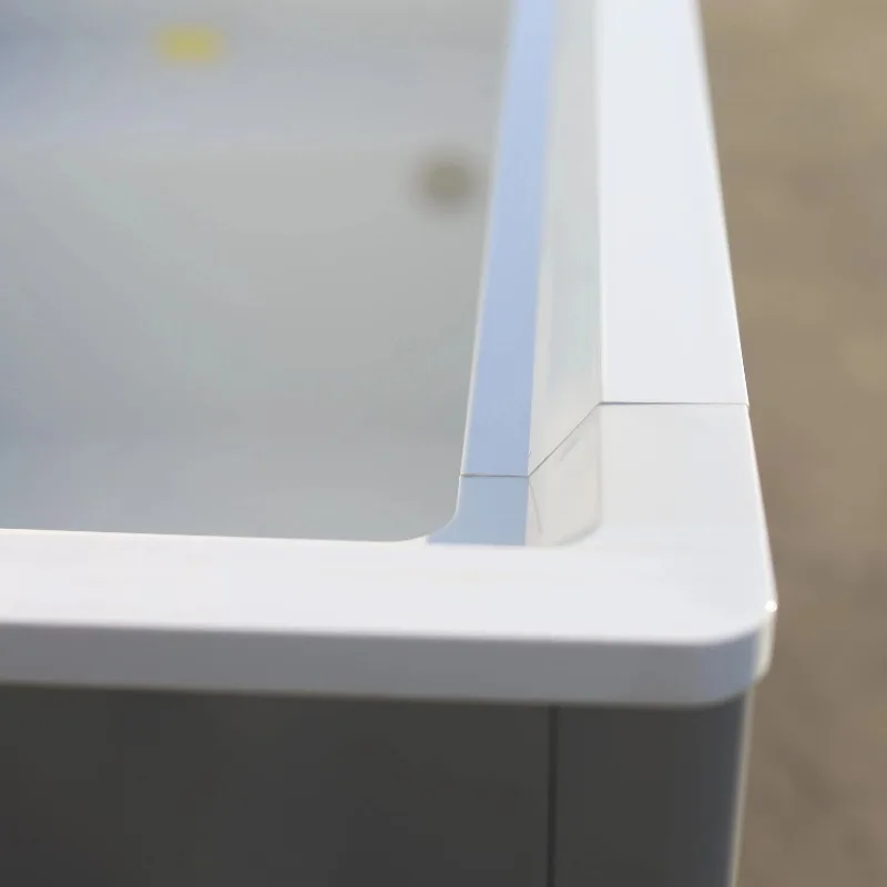 cross-border Electric Horizontal  Freezer Supermarket Cool Climate Refrigerator with Compressor