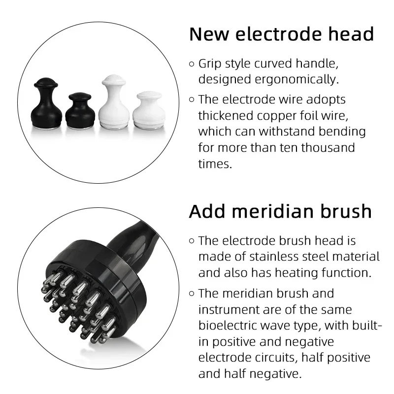 2025 Genqi BES Massage Device Spa Facial Machine Full Body Bio  Massage Balance Meridian Gua Sha Massager